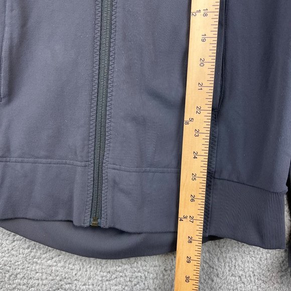 Lululemon Jacket Size 10 Full Zip Vented Packable Nylon Reflective - Picture 5 of 10